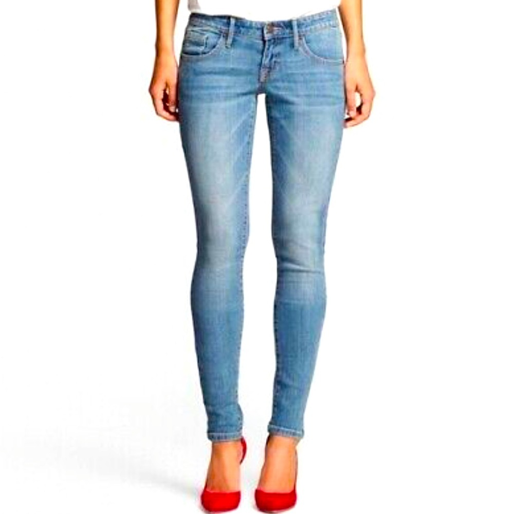 Mossimo Denim Low Rise Skinny Jeans